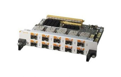 Cisco SPA-10X1GE 10-Ports Gigabit Ethernet Shared Port Adapter for networking equipment