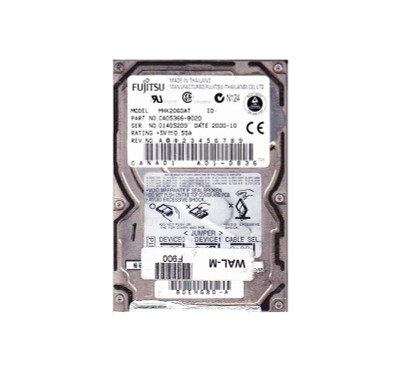Fujitsu 2.5 6GB IDE Ultra ATA/66 Hard Drive CA05366-B020 for Laptops