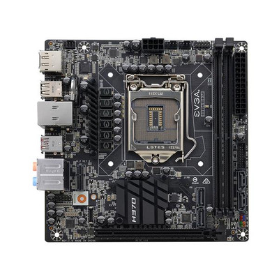 EVGA 111-CS-E371-KR Intel H370 Mini-ITX Motherboard for Core i7/i5/i3 Processors, DDR4, 4x SATA3.