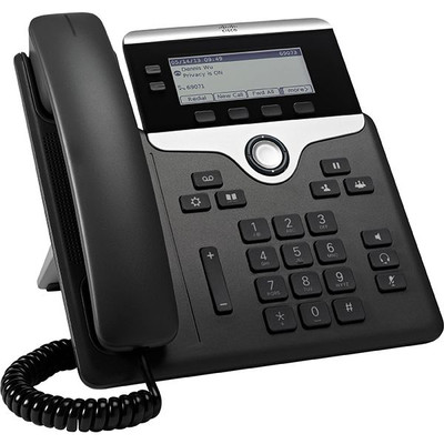Cisco UC Phone 7975 Gig Ethernet Color TAA, compatible with Cisco Unified Communications systems.