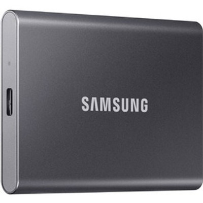Samsung T7 500GB USB Type-C Portable External SSD MU-PC500T/AM - Ideal for data storage on-the-go