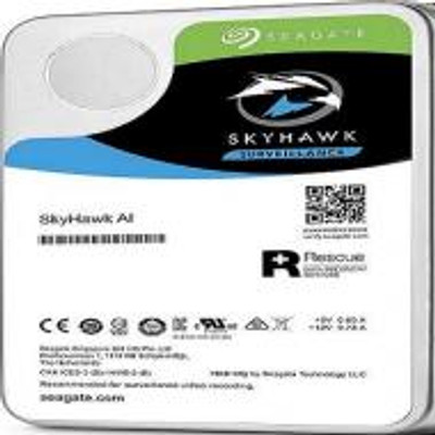 Seagate SkyHawk AI 12TB SATA 6Gb/s 256MB 3.5 HDD for Surveillance Systems
