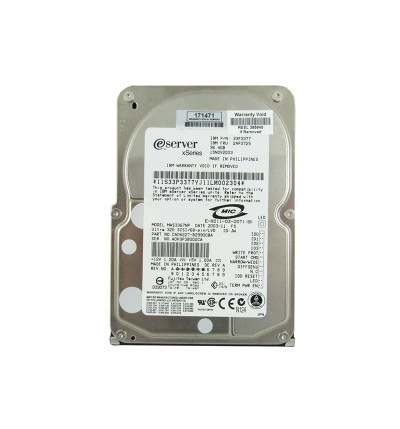 IBM 36.4GB 15000RPM Ultra320 SCSI 68-Pin Hard Drive for Servers