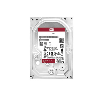 Western Digital Red Pro 3TB 7200RPM SATA 6Gb/s 64MB Cache Hard Drive for server rack storage.