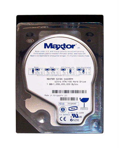 Maxtor Fireball 541DX 15.4GB 5400RPM ATA-100 2MB Cache 3.5 Internal Hard Drive for Desktops