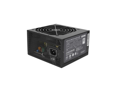 Cooler Master Masterwatt Lite 600W Power Supply for ATX, 100-240VAC, 80 Plus Standard - MPX-6001-ACAAW-WO
