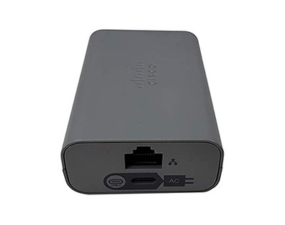 Cisco IP Conference Phone 8832 Ethernet Injector for North America - Compatible with Cisco phones, non-PoE, spare part