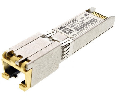 Dell 407-BCFM SFP+ 10GBASE-T Transceiver for Cat6a/7 - 30m Reach - Server Networking Accessories