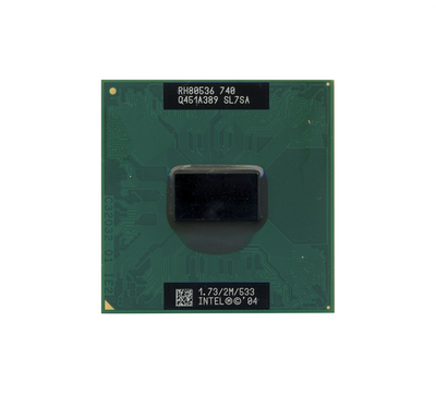 HP 1.73GHz Intel Pentium M 740 Processor for Socket PGA478 - 356205-007 - Compatible with HP servers
