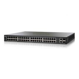 Cisco SG200-50FP-RF 48-port Gigabit Switch with PoE Support and 375W Power Budget for ProLiant DL360p Gen8 Servers