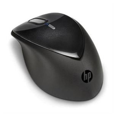 HP Wireless Mouse 464493-001, black ergonomic design, compatible with laptops and desktops