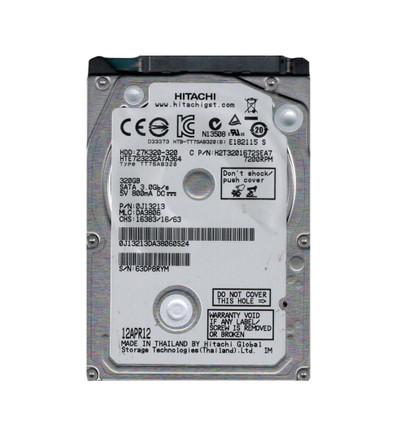 HGST Travelstar Z7K320 320GB 7200RPM SATA 3Gb/s 16MB Cache 2.5 Hard Drive for laptops