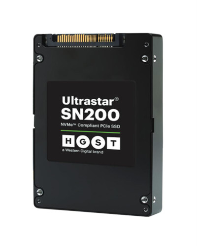HGST Hitachi Ultrastar SN200 7.68TB MLC NVMe SSD for U.2 2.5 Internal Drive