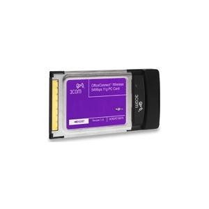 3Com OfficeConnect Wireless 54 Mbps 11g PC Card Plug-in module for seamless connectivity in office settings