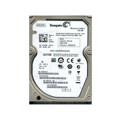 Seagate 320GB 5400RPM SATA 2.5 Hard Drive for ProLiant DL360p Gen8 Servers