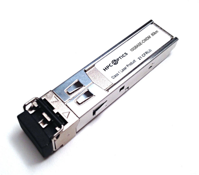 Cisco CWDM-SFP10G-1590 10GBase-CWDM fiber SFP+ transceiver module for long-range connections in data centers.