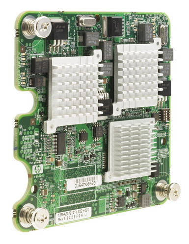 416583-001 - HP Quad-Ports 1Gbps Gigabit Ethernet PCI Express x4 Mezzanine Server Network Adapter for c-Class