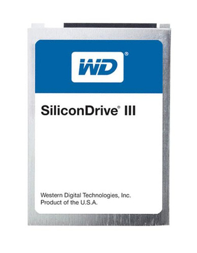 Western Digital SiliconDrive III 30GB SSD SATA 3Gbps 2.5 Industrial Grade - Compatible with Industrial Applications