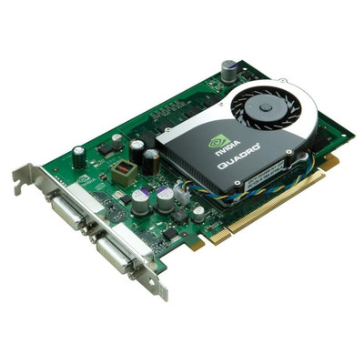 GR521AA - HP Nvidia Quadro FX570 PCI-Express x16 256MB DDR2 SDRAM Memory (3840x2400 Resolution) Dual DVI 3D Video