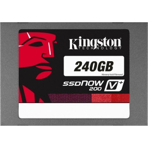 Kingston SSDNow V+200 240GB MLC SATA 6Gbps 2.5 Internal Solid State Drive - Compatible with Servers