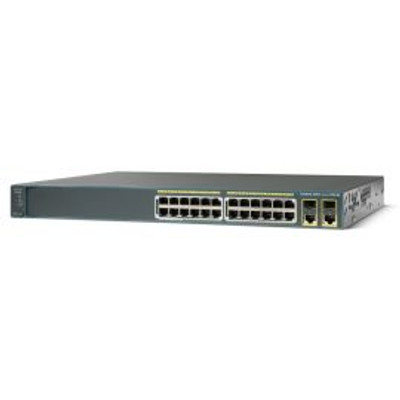 Cisco Catalyst 2960-24PC-L 24-Port RJ-45 100Mbps 10Ba Switch for Networking Servers