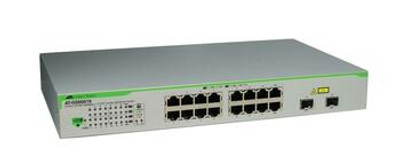 Allied Telesyn AT-GS950/16 16-Port Gigabit WebSmart Switch for LAN with 2 SFP Ports - Managed Ethernet Switch