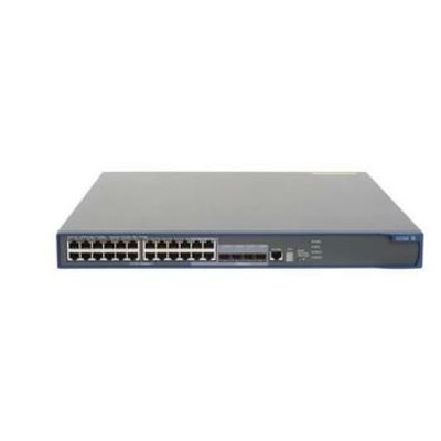 HP A5120-24G-PoE EI 24-Port Layer-4 Managed Switch for Gigabit Ethernet with 2 Slots, stackable, network switch