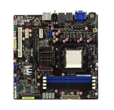 ASUS M4A785G HTPC Desktop Board | AMD 785G | AM3 | DDR2/DDR3 SDRAM | CrossFireX | SWTX | Compatible with HTPC setups