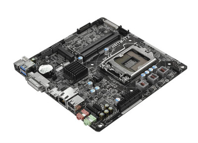 ASROCK H81TM-ITX Mini-ITX Motherboard for LGA 1150 CPUs, DDR3 Support, 2x SATA3 Ports