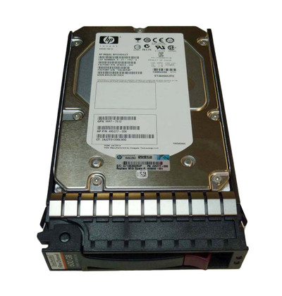 HP 600GB 15000RPM Fibre Channel 4Gbps Dual Port Hot Swap 3.5 Internal Hard Drive compatible with servers