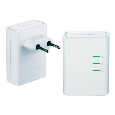 DHP-W311AV D-Link PowerLine AV 500 Wireless N Mini Starter Kit 1 x Network (RJ-45) 500 Mbps Powerline IEEE 802.11n