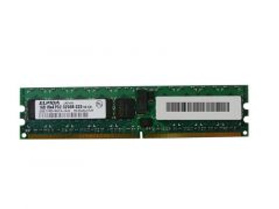 Elpida 1GB DDR2-400MHz ECC Registered Memory Module for Servers - EBE10RD4AEFA-4A-E