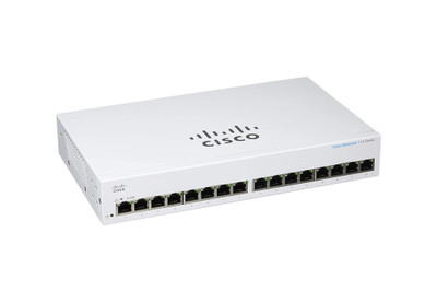 Cisco Business 110 Unmanaged Switch with 16 Gigabit Ports for Small Business Networking