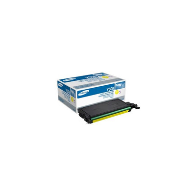 Samsung CLT-Y508S/XAA Yellow Laser Toner Cartridge for 2000 Pages - Compatible with Samsung printers - Office Supplies