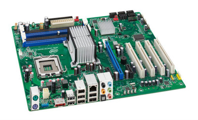Intel DP43BF Classic Series ATX Motherboard LGA775 P43 DDR3 PCIe x16 - Compatible with ATX desktops