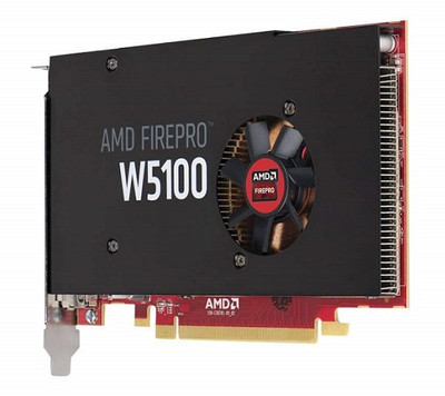 J3G92AT - HP AMD Firepro W5100 4GB GDDR5 PCi Express 3.0 X16 4 X Displayport Video Graphics