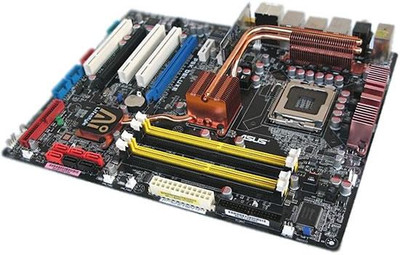 90-MBB6F0-G0EAY00Z - ASUSTeK P5K Deluxe/WiFi-AP Desktop Board Core 2 Duo, Pentium D, Pentium 4 (Extreme Edition),