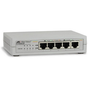 Allied Telesis AT-GS900/5E 5-Port Ethernet Switch for LAN Networking - AT-GS900/5E-50