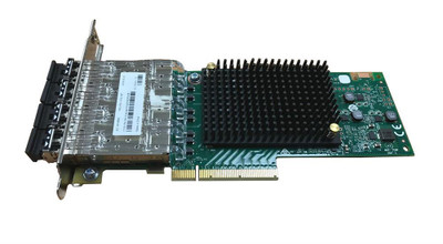 IBM Quad-Ports SFP+ 16Gbps Fibre Channel Host Bus Network Adapter for Storwize V5000 G2, compatible with server racks