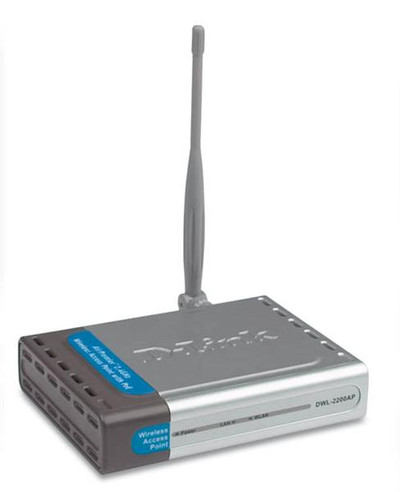 D-Link DWL-2200AP Wireless Access Point 108Mbps 420m Range for High-Speed Connectivity