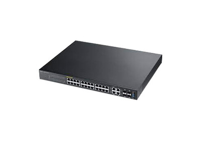 Zyxel GS2210-24HP 24-Ports GbE Layer2 PoE Switch for Network Connectivity