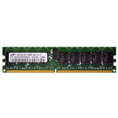 Samsung 1GB DDR2 PC2-3200 Registered ECC Memory for Servers - M393T2950BG0-CCCDS - 240-Pin DIMM - Single Rank