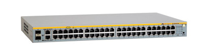 Allied Telesis AT-8000S/48 Stackable Ethernet Switch, 48 x 10/100Base-TX LAN, 2 x SFP, 2 x 10/100/1000Base-T LAN. Ideal