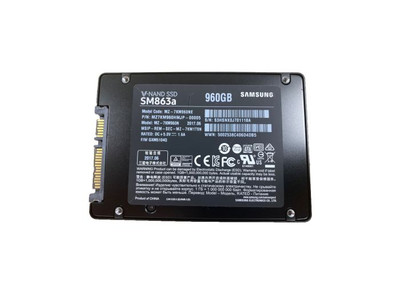 Samsung SM863a Series 960GB MLC SATA 6Gbps 2.5 SSD for ProLiant DL360p Gen8 Servers