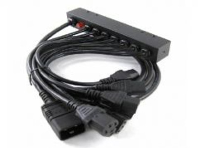 HP 7-Outlets Fixed Cord PDU Extension Bar 346137-001 for server rack power distribution