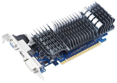 ASUS GeForce GT520 1GB GDDR3 Low Profile Video Card for PCI-E 2.0 - GT520-1GD3-CSM