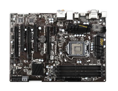 ASRock Z77 Extreme3 ATX Motherboard for Intel LGA 1155 CPUs, DDR3 Support, SATA3 6.0Gb/s - 90-MXGN60-A0UAYZ