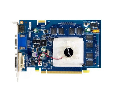 VCG85512GXPB - PNY GeForce 8500GT 512MB DDR2 PCI Express DVI/ Vga/ Hdtv/ S-Video Outputs Video Graphics