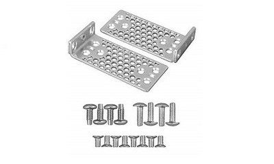 Cisco 1Ru Recessed Rack-Mount Kit for Catalyst 2960-X Series, compatible with server racks