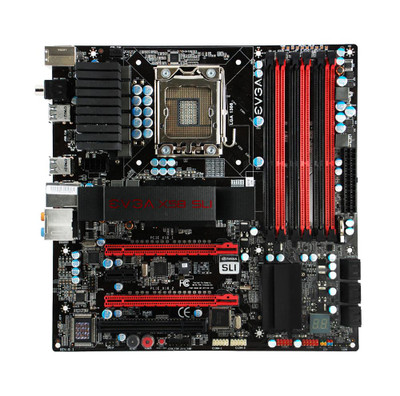EVGA LGA1366 Intel X58 Micro-ATX Motherboard 121-BL-E756-TR for Gaming Servers